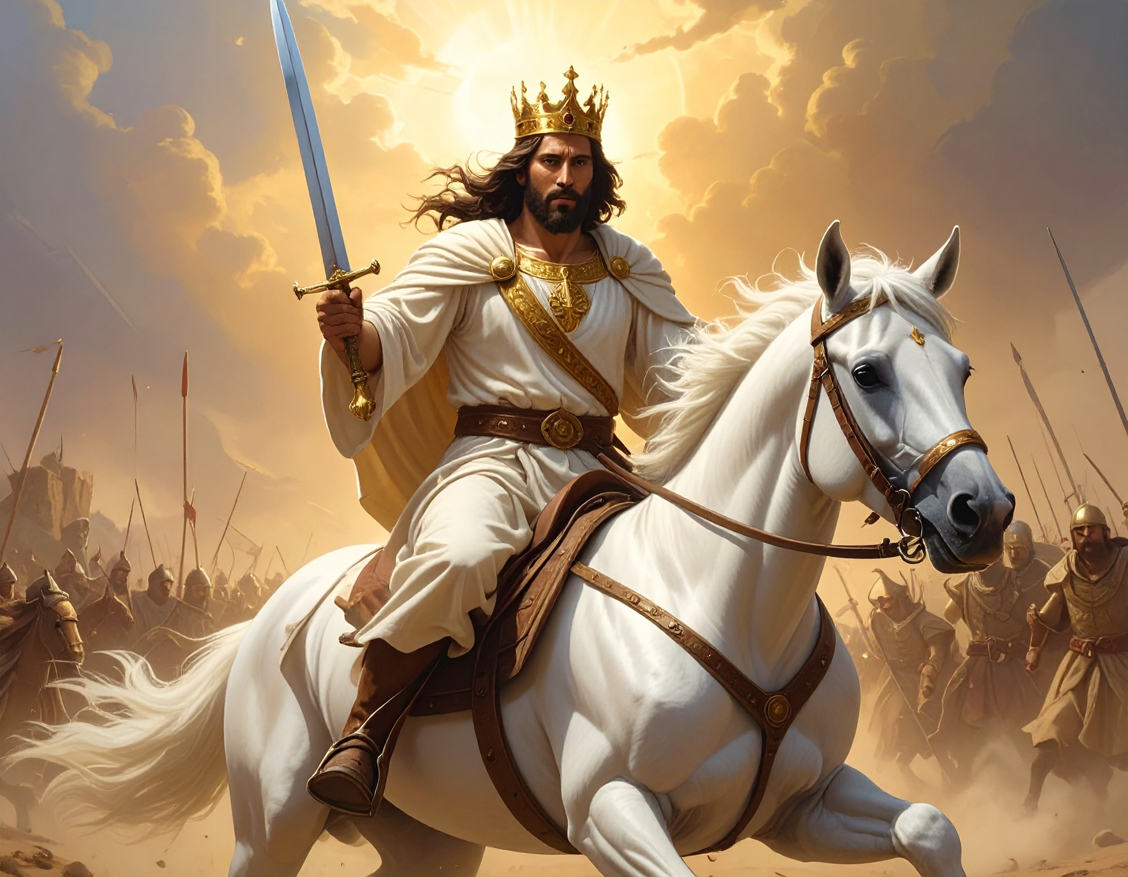 The Lord goes before us into battle