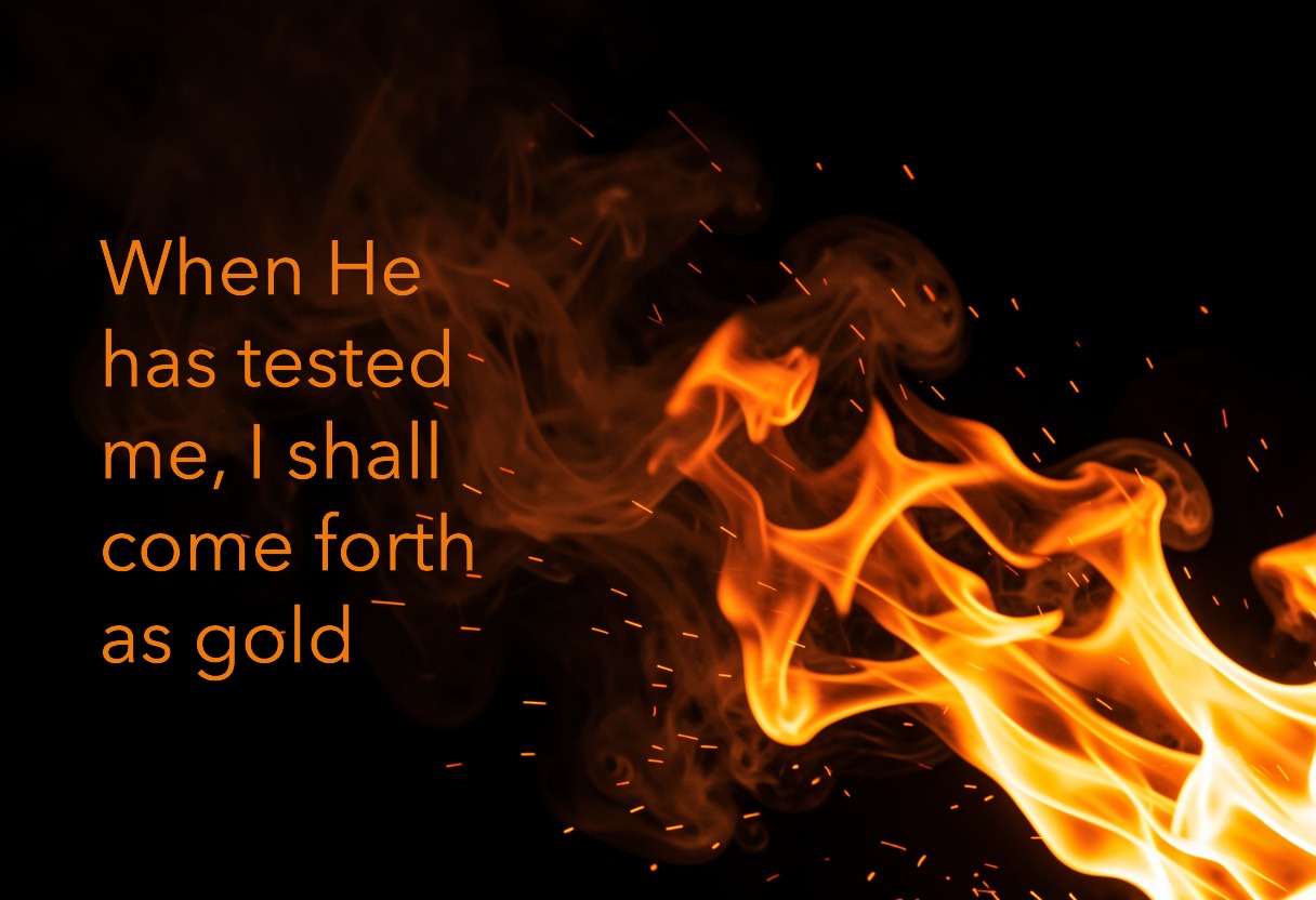 What to do when your faith is being tested